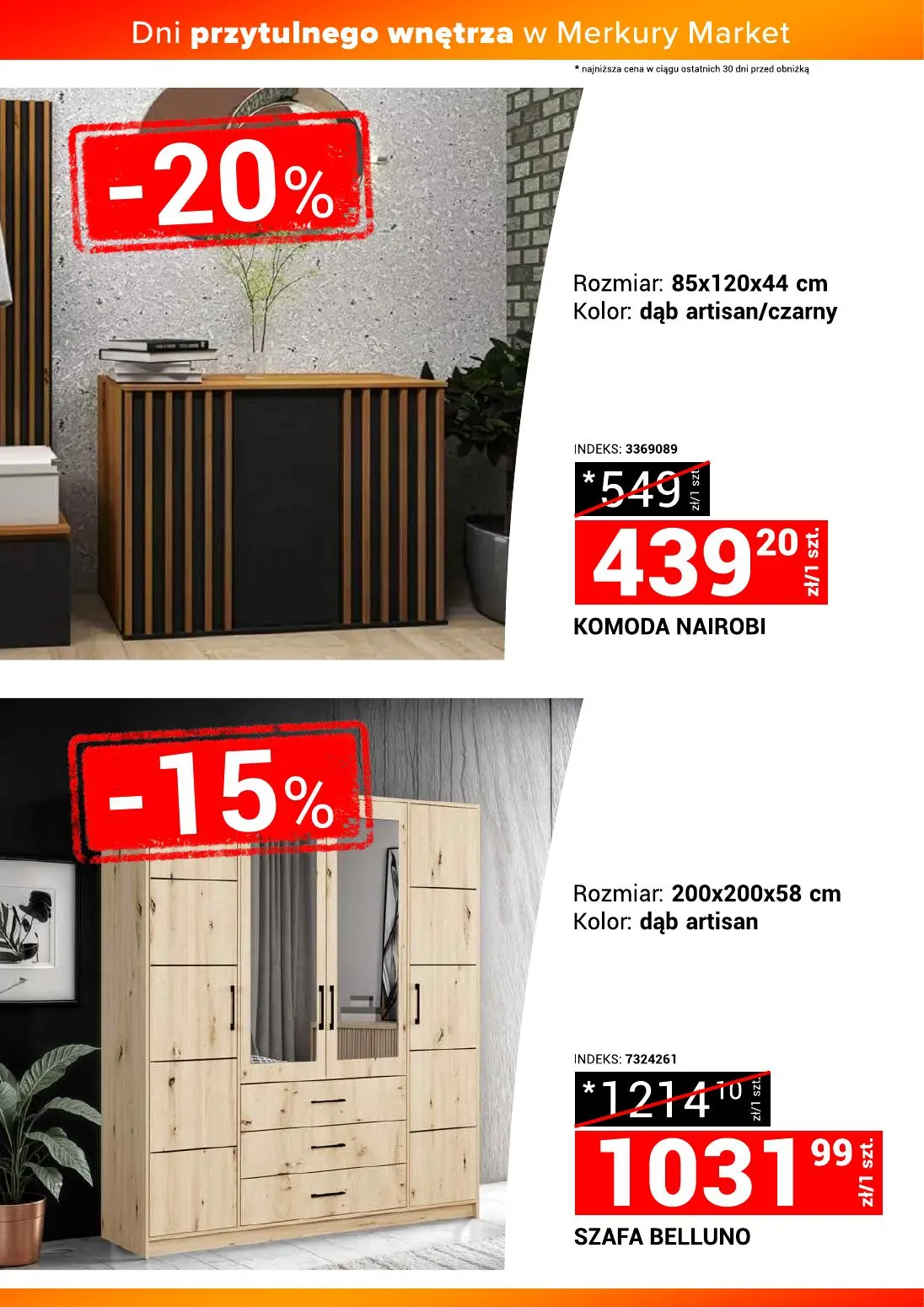 gazetka promocyjna Merkury Market Dni przytulnego wnętrza - Strona 21