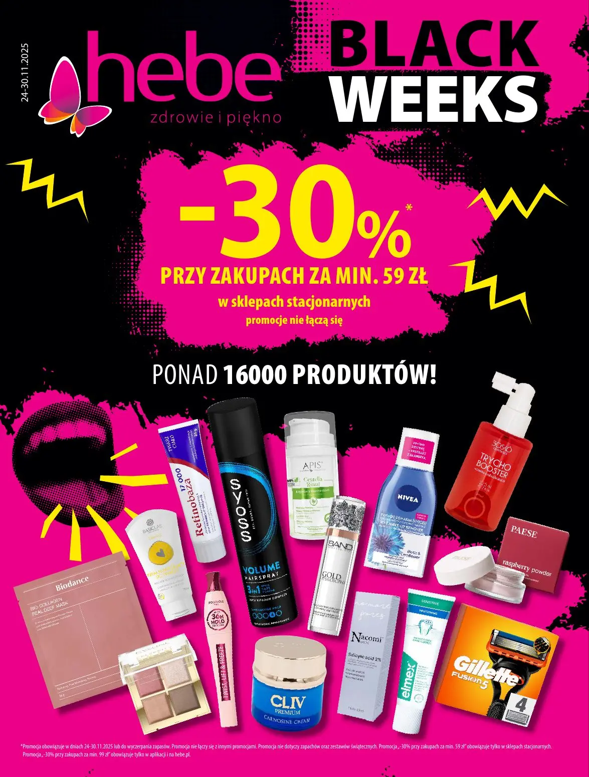gazetka promocyjna hebe BLACK WEEKS - Strona 1