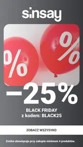 Gazetka promocyjna Sinsay, ważna od 2025-11-27 do 2025-11-30.