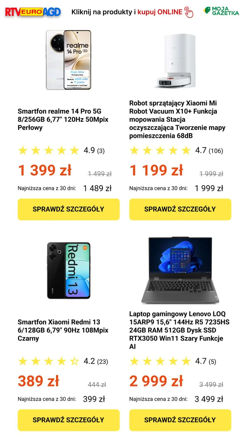 gazetka promocyjna RTV EURO AGD Black Friday weeks %% - Strona 3
