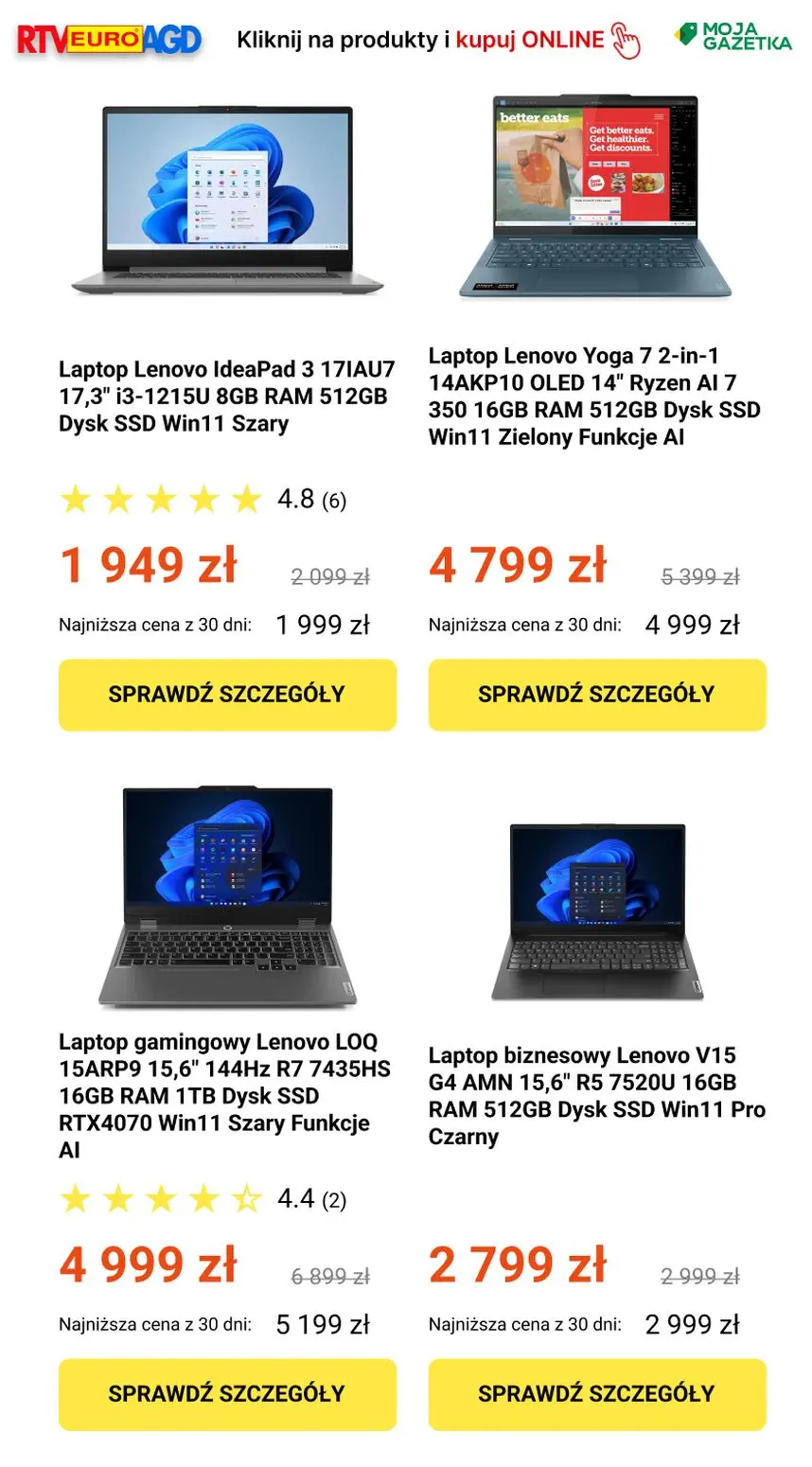 gazetka promocyjna RTV EURO AGD Black Friday weeks %% - Strona 6
