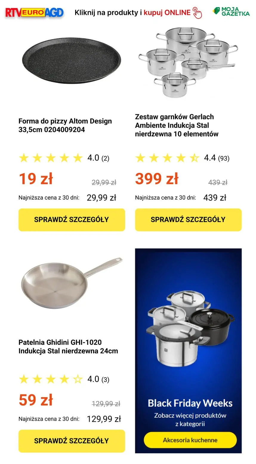gazetka promocyjna RTV EURO AGD %% Black friday weeks %% - Strona 10