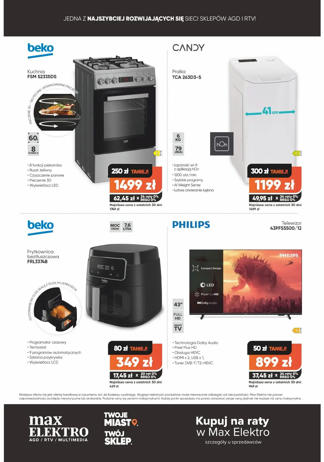 gazetka promocyjna max ELEKTRO Black Weeks - Strona 12