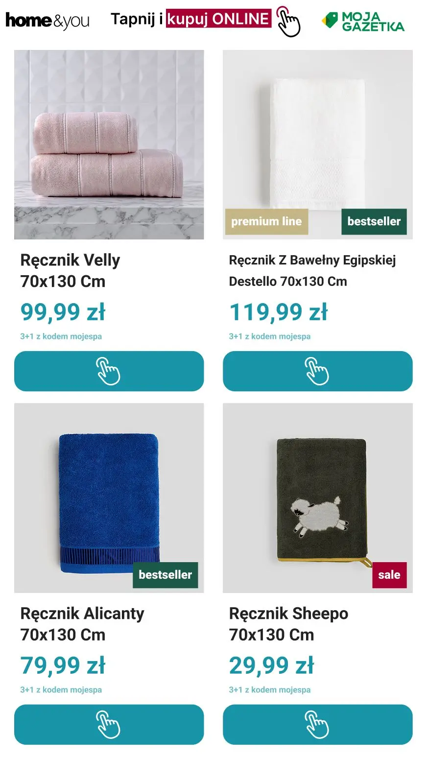 gazetka promocyjna home&you Wielosztuki 3+1 - Strona 10