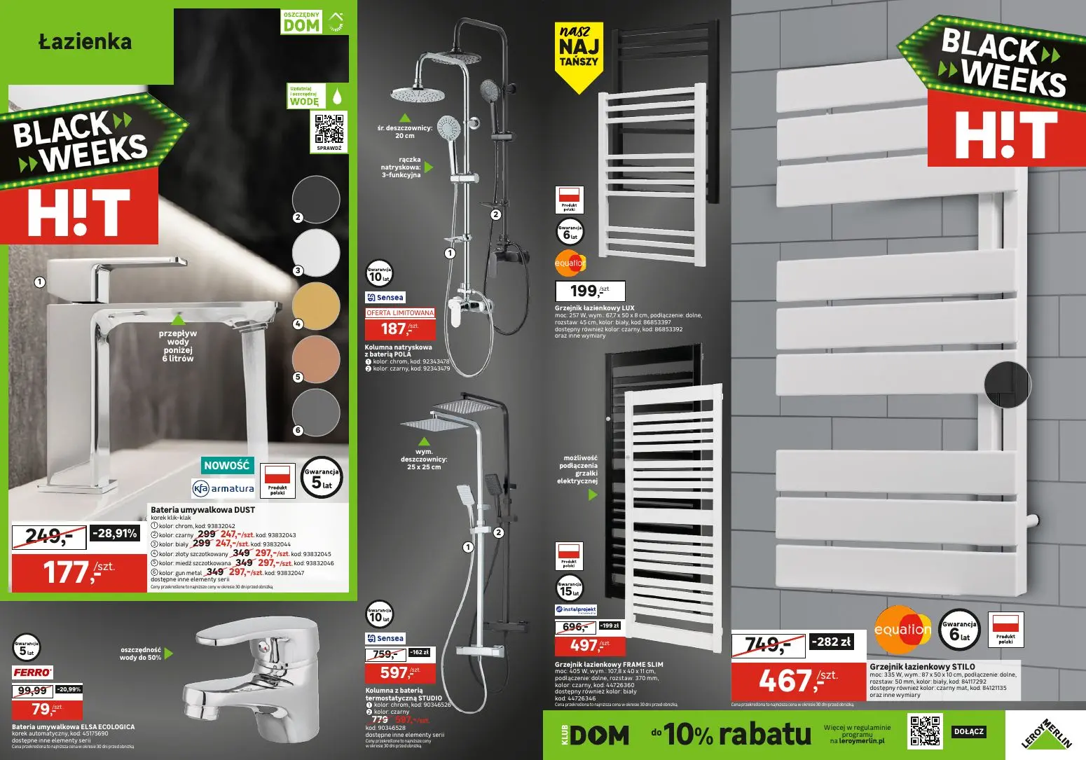 gazetka promocyjna Leroy Merlin Zdążyć na Black Weeks - Strona 3