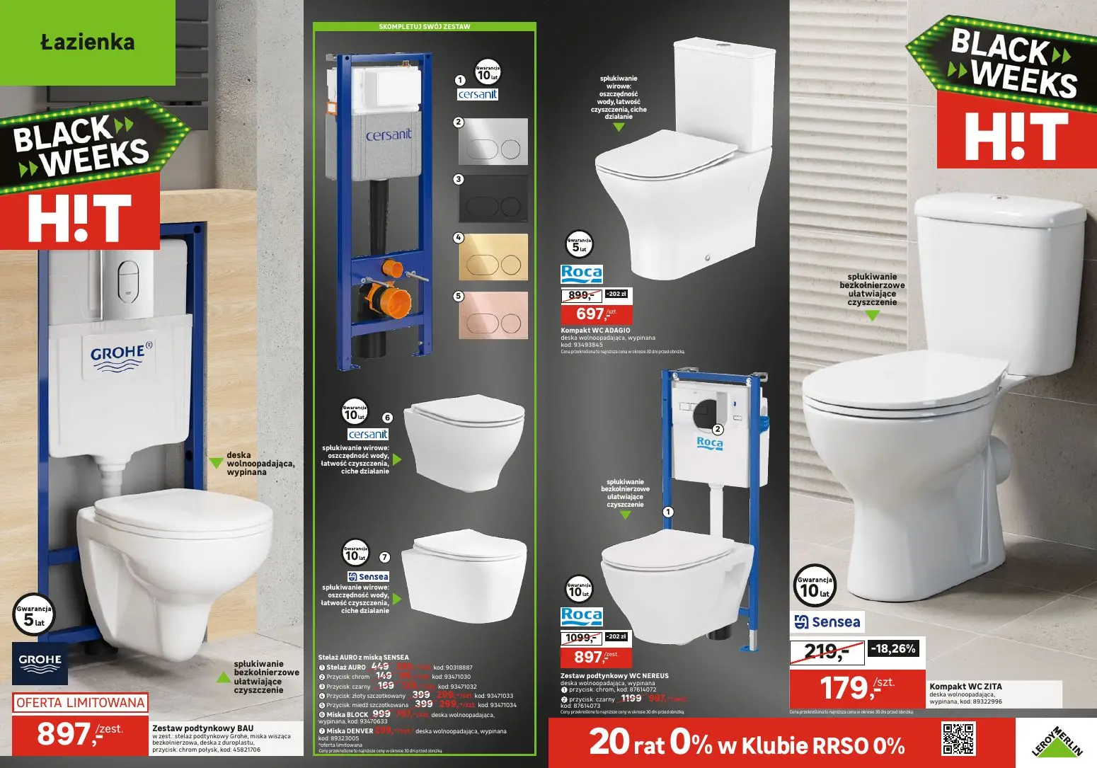 gazetka promocyjna Leroy Merlin Zdążyć na Black Weeks - Strona 4