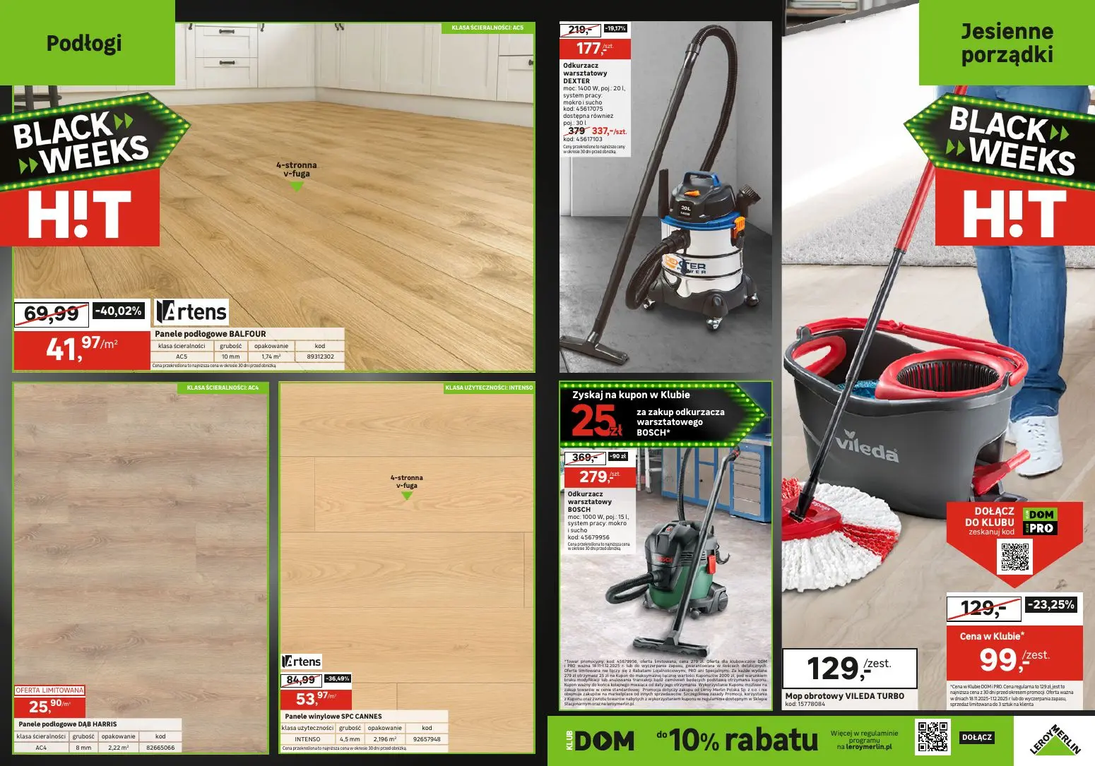 gazetka promocyjna Leroy Merlin Zdążyć na Black Weeks - Strona 12