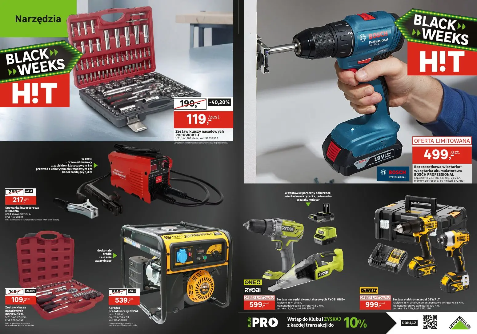 gazetka promocyjna Leroy Merlin Zdążyć na Black Weeks - Strona 13