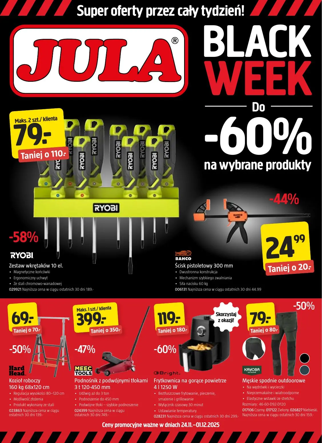 gazetka promocyjna JULA Black Week - Strona 1