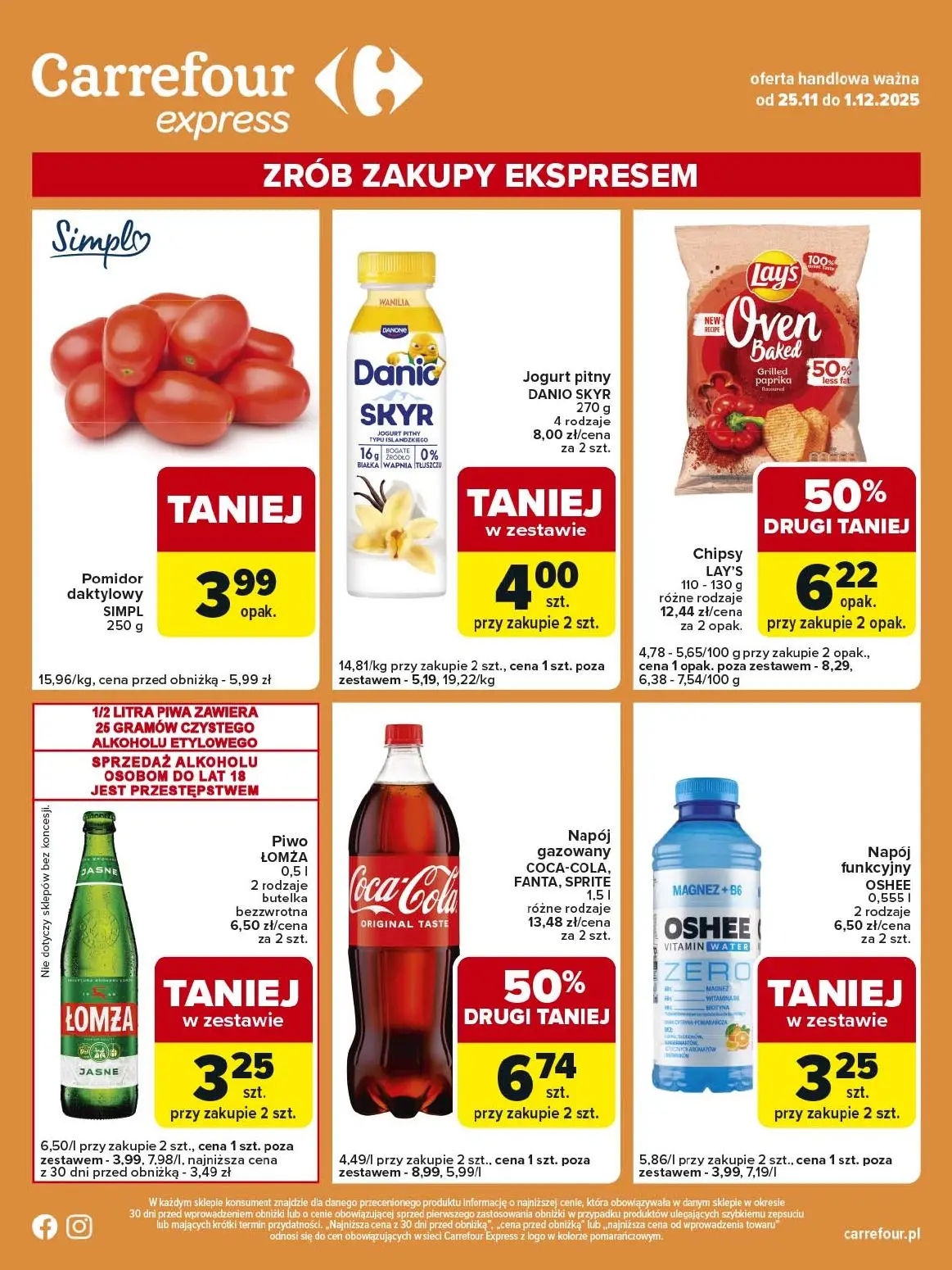 gazetka promocyjna Carrefour Express Zrób zakupy ekspresem - Strona 2