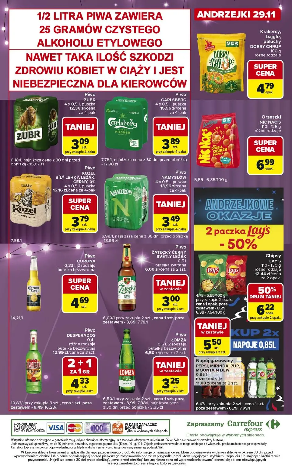 gazetka promocyjna Carrefour Express Zrób zakupy ekspresem - Strona 8