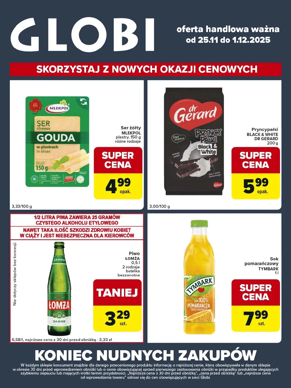 gazetka promocyjna Globi Koniec nudnych zakupów - Strona 1