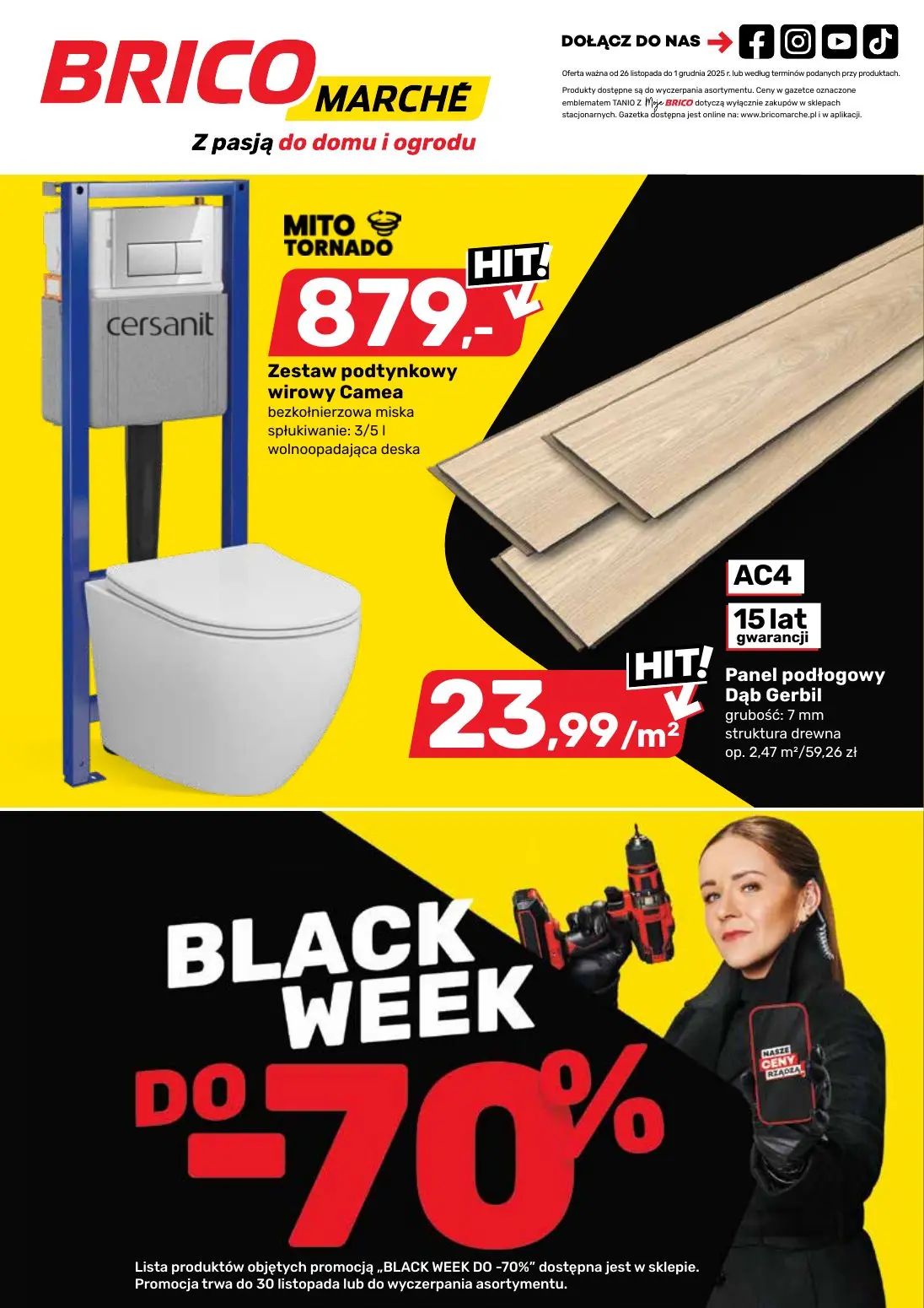 gazetka promocyjna BRICOMARCHE Black Week - Strona 1