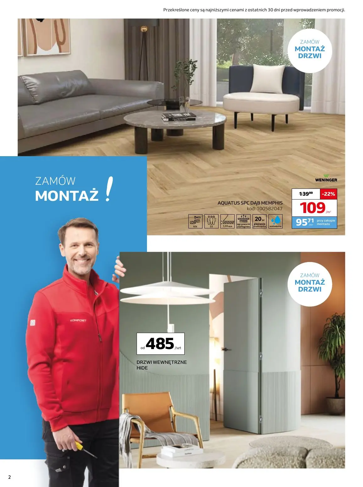 gazetka promocyjna KOMFORT Moc rabatów - Strona 2