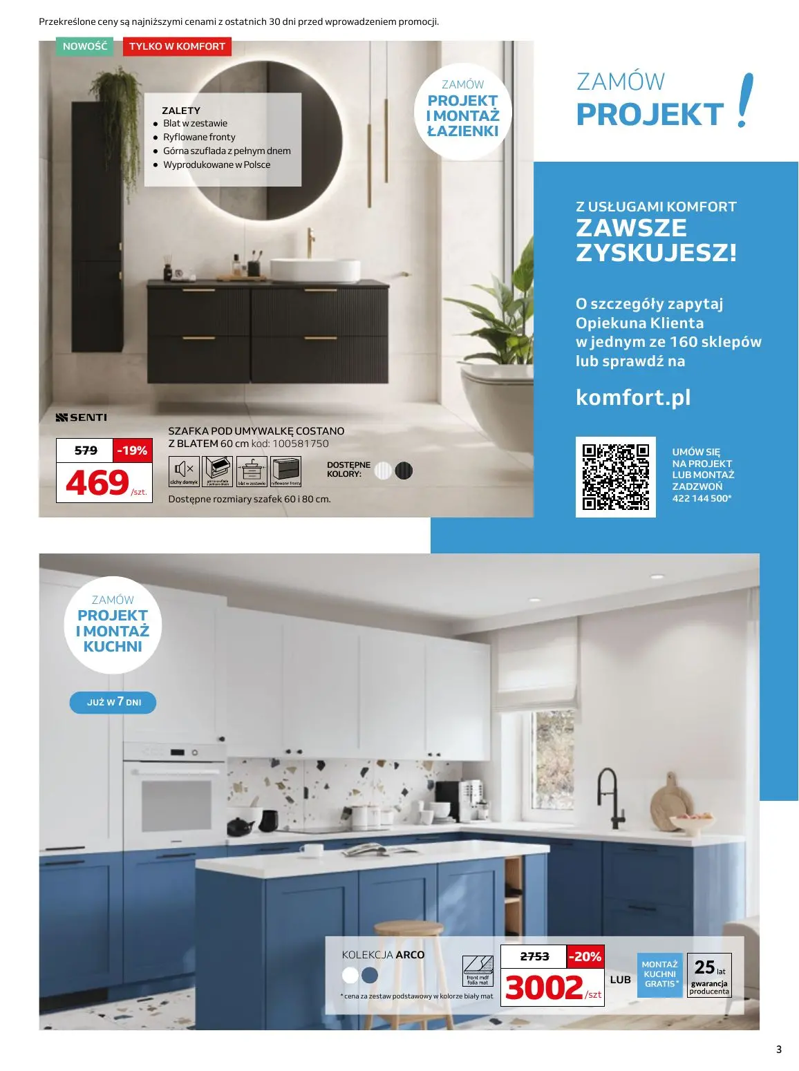 gazetka promocyjna KOMFORT Moc rabatów - Strona 3