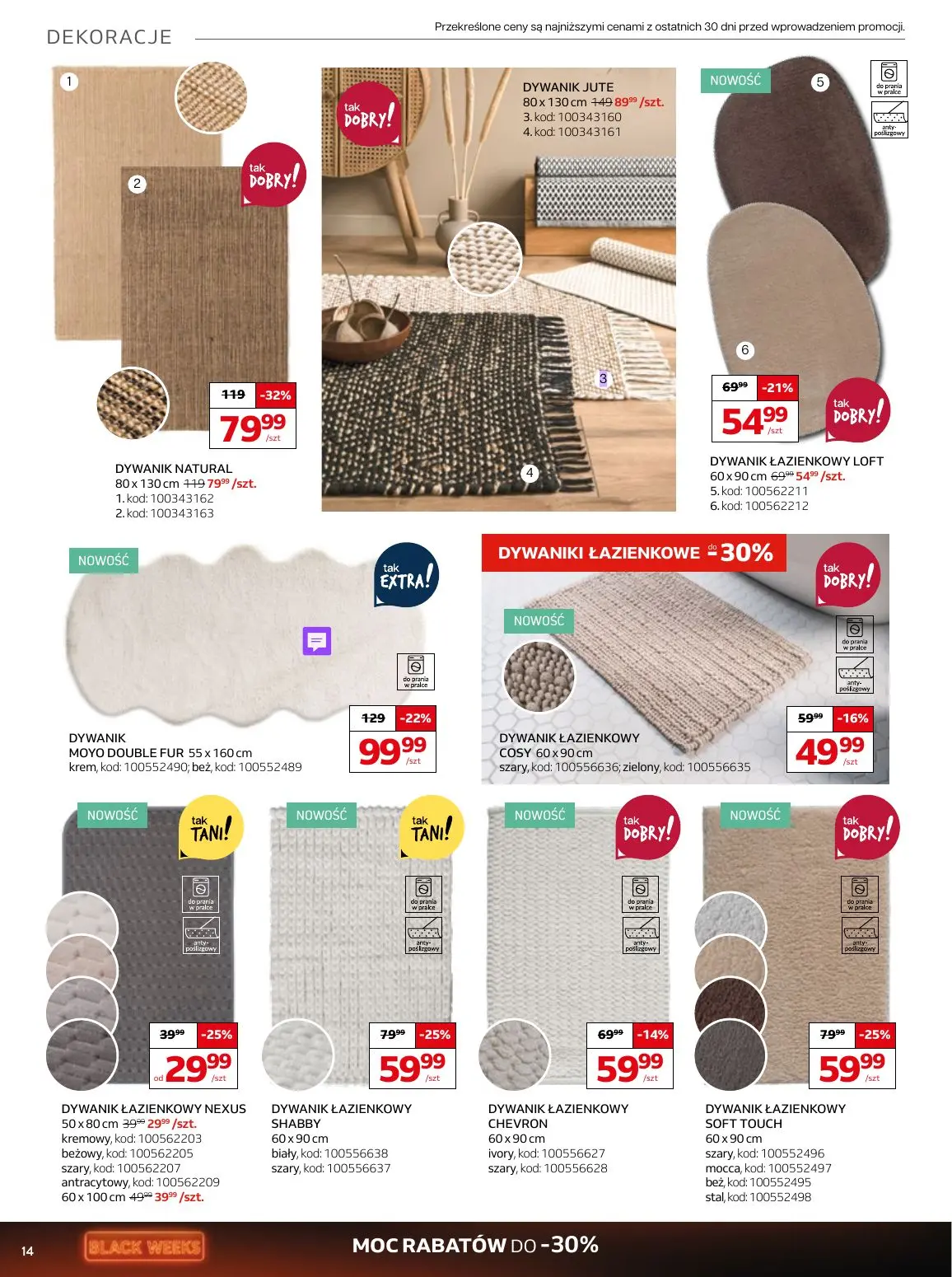 gazetka promocyjna KOMFORT Moc rabatów - Strona 14