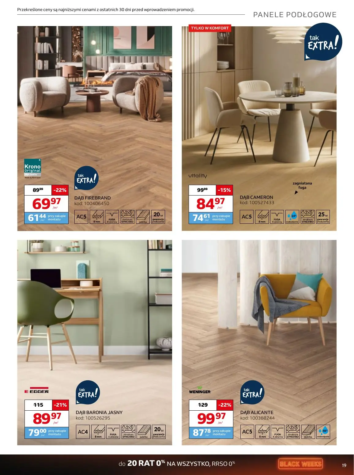 gazetka promocyjna KOMFORT Moc rabatów - Strona 19
