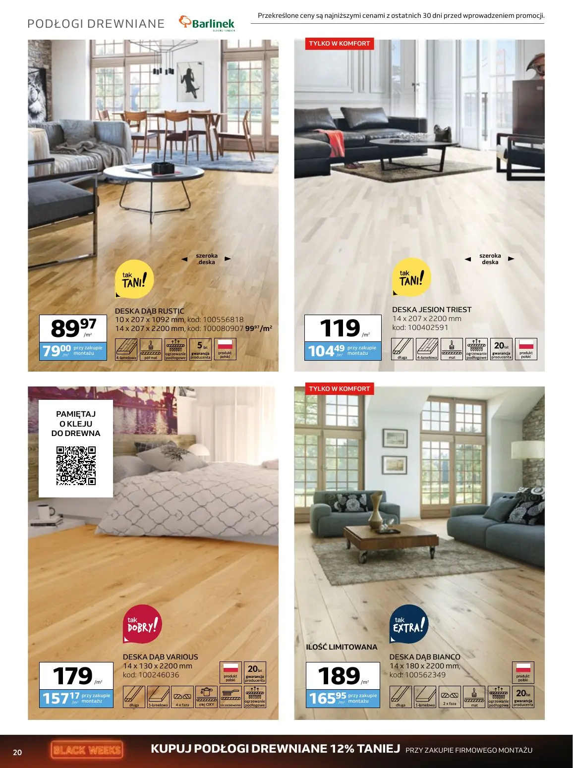 gazetka promocyjna KOMFORT Moc rabatów - Strona 20