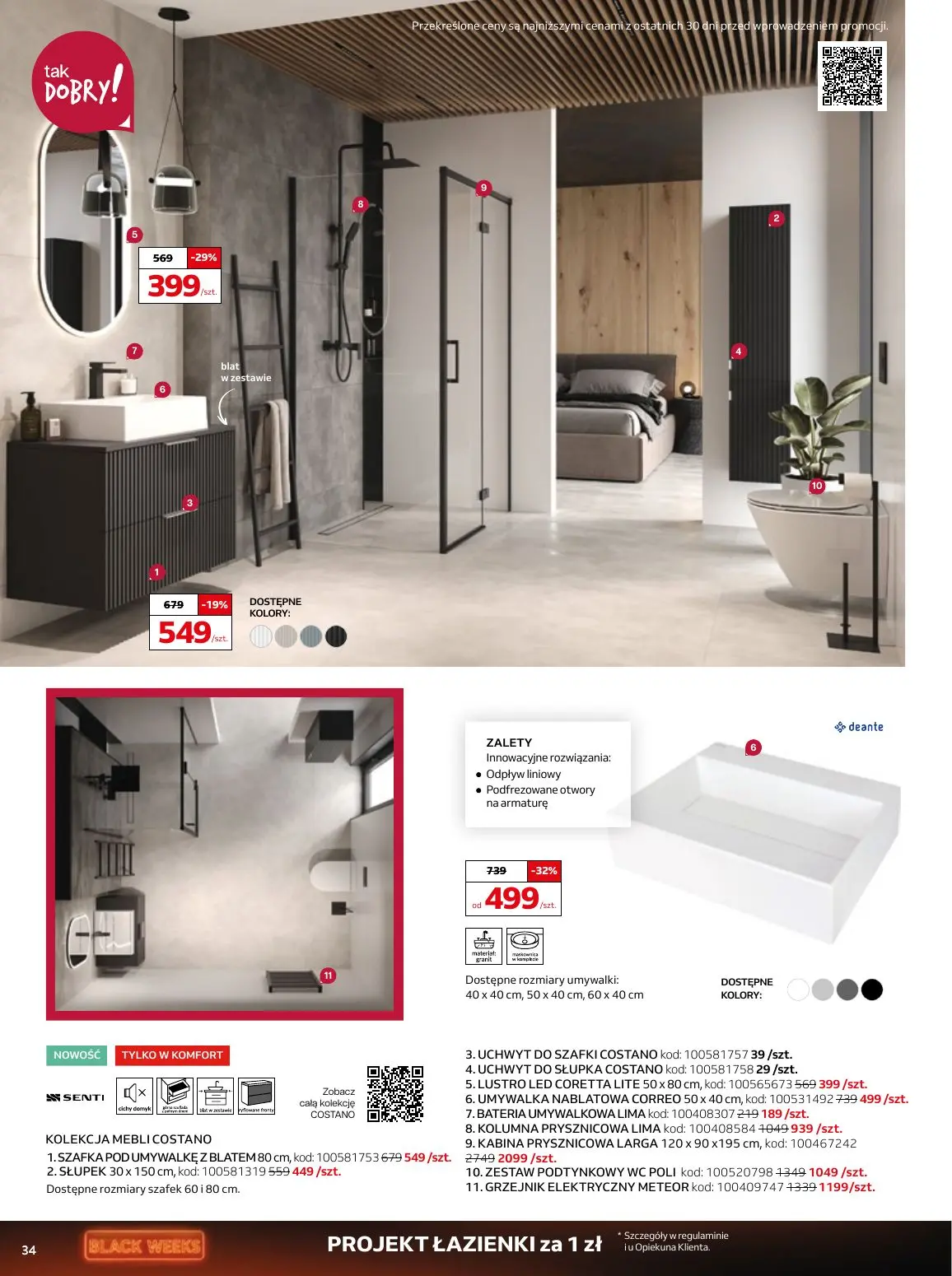 gazetka promocyjna KOMFORT Moc rabatów - Strona 34