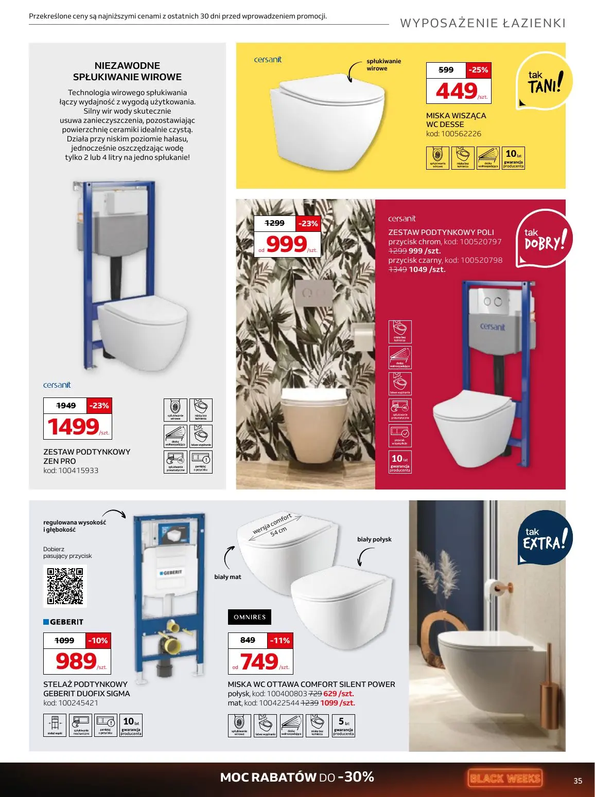 gazetka promocyjna KOMFORT Moc rabatów - Strona 35