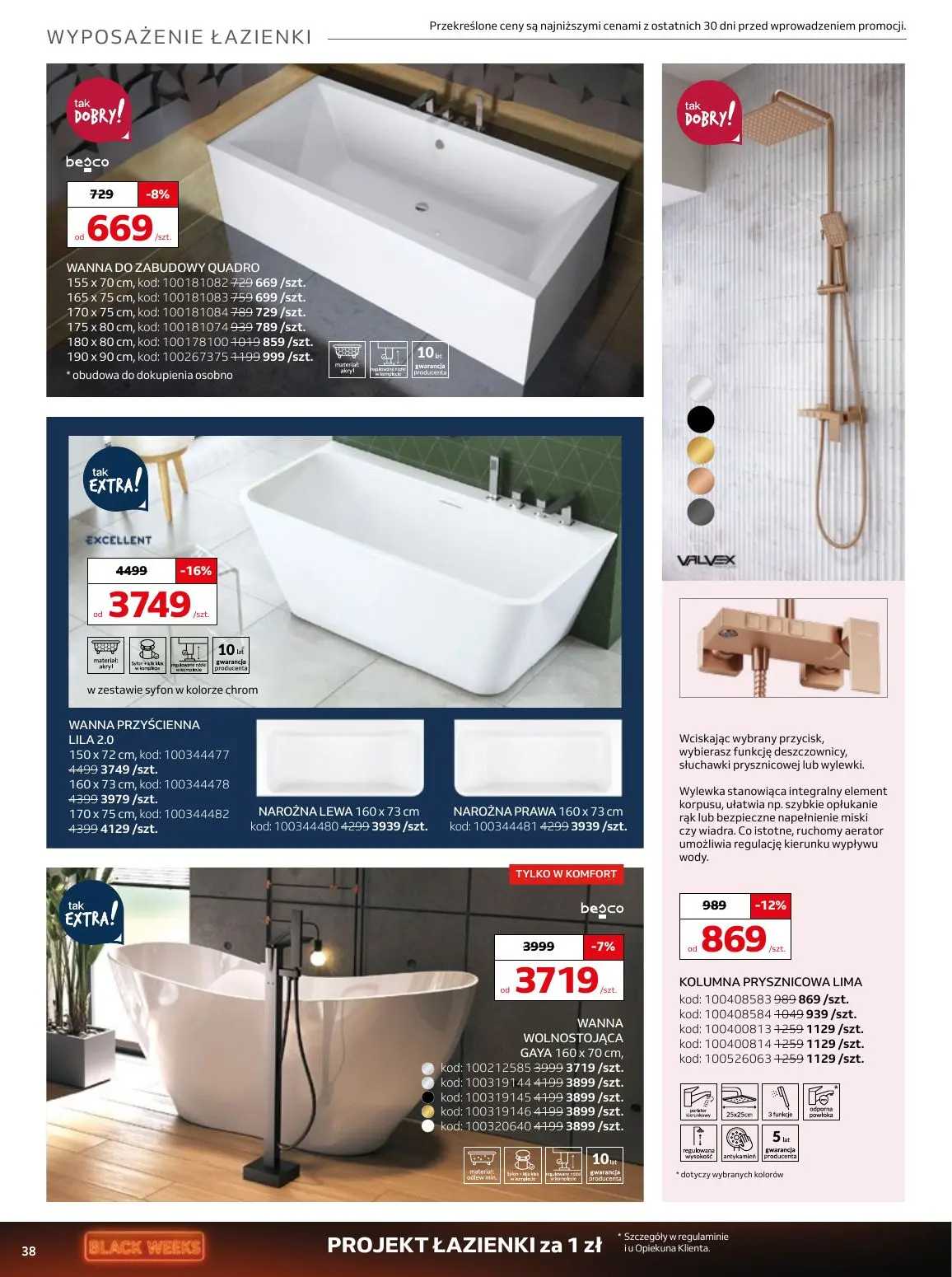 gazetka promocyjna KOMFORT Moc rabatów - Strona 38