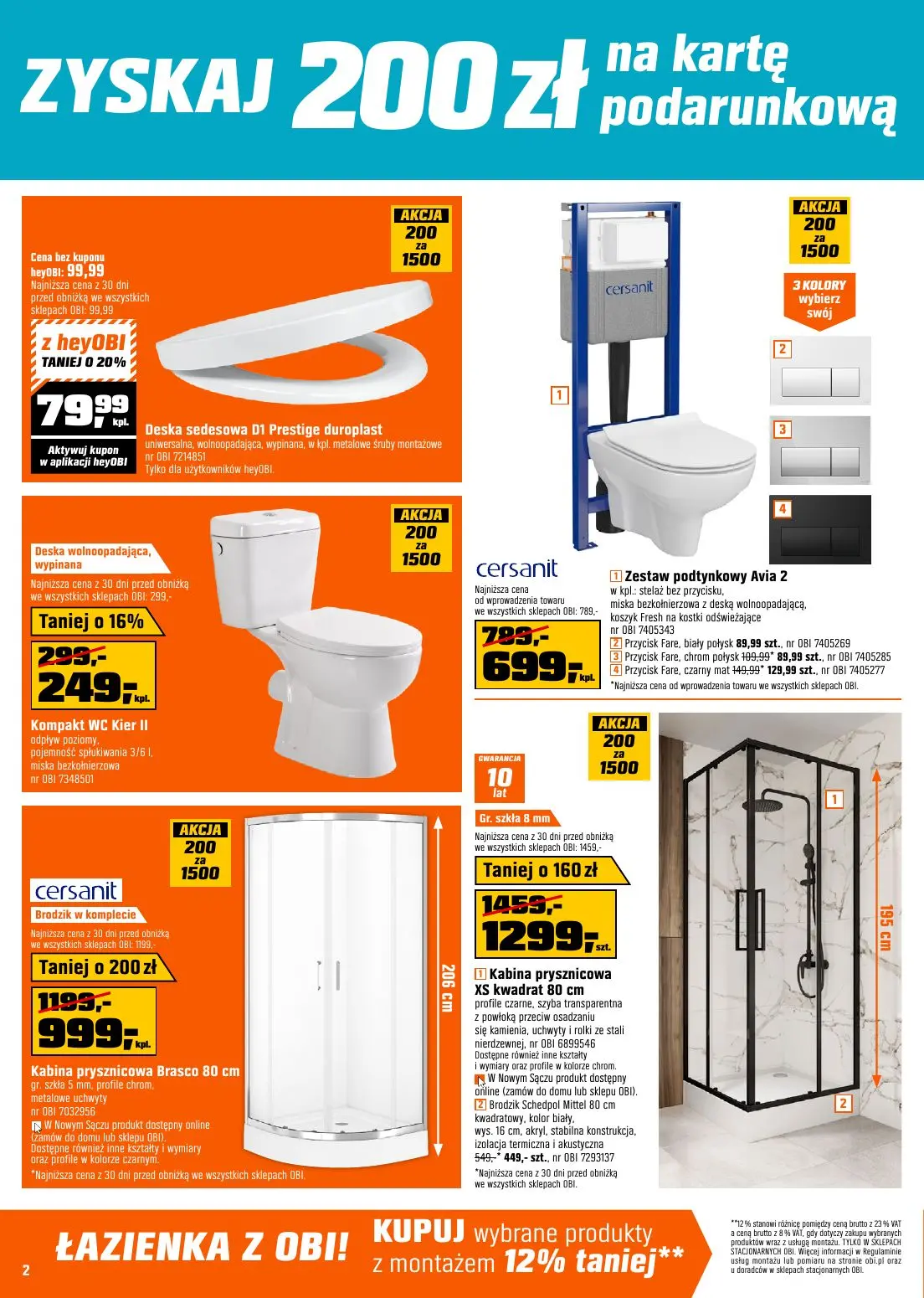 gazetka promocyjna OBI Zrobisz to z Obi - Strona 2
