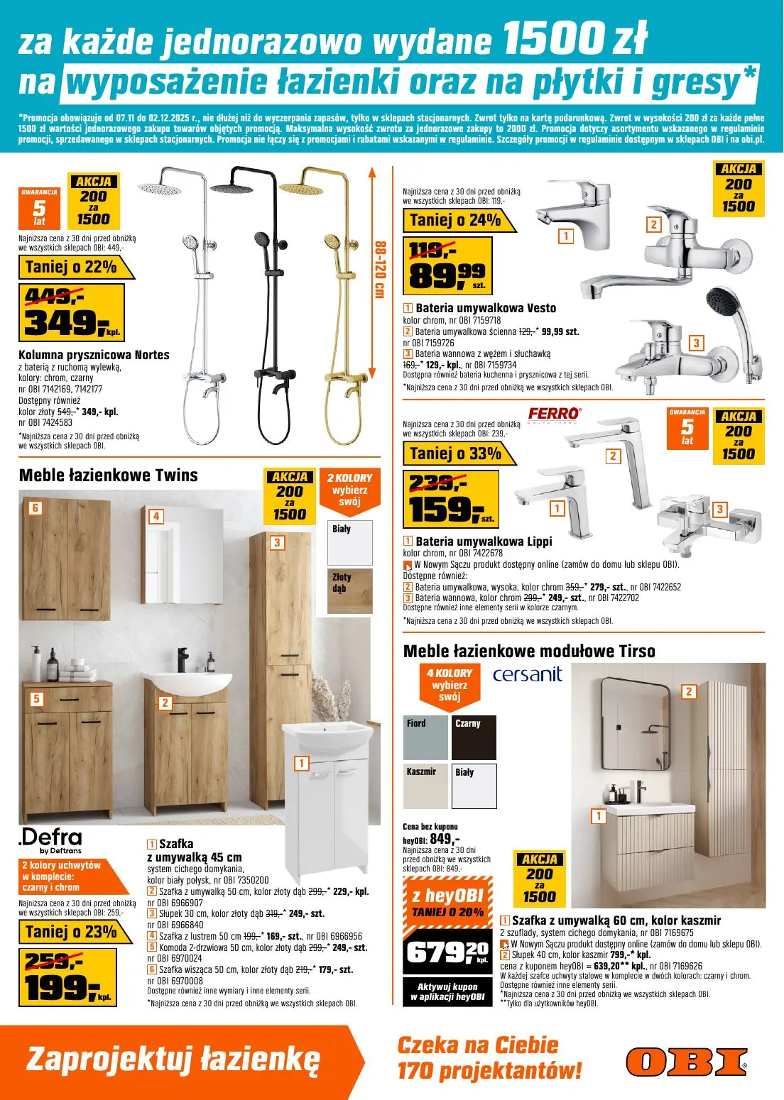 gazetka promocyjna OBI Zrobisz to z Obi - Strona 3