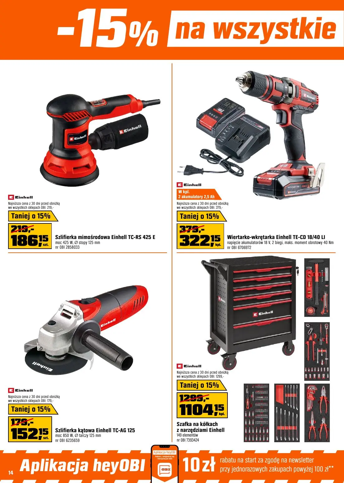 gazetka promocyjna OBI Zrobisz to z Obi - Strona 14