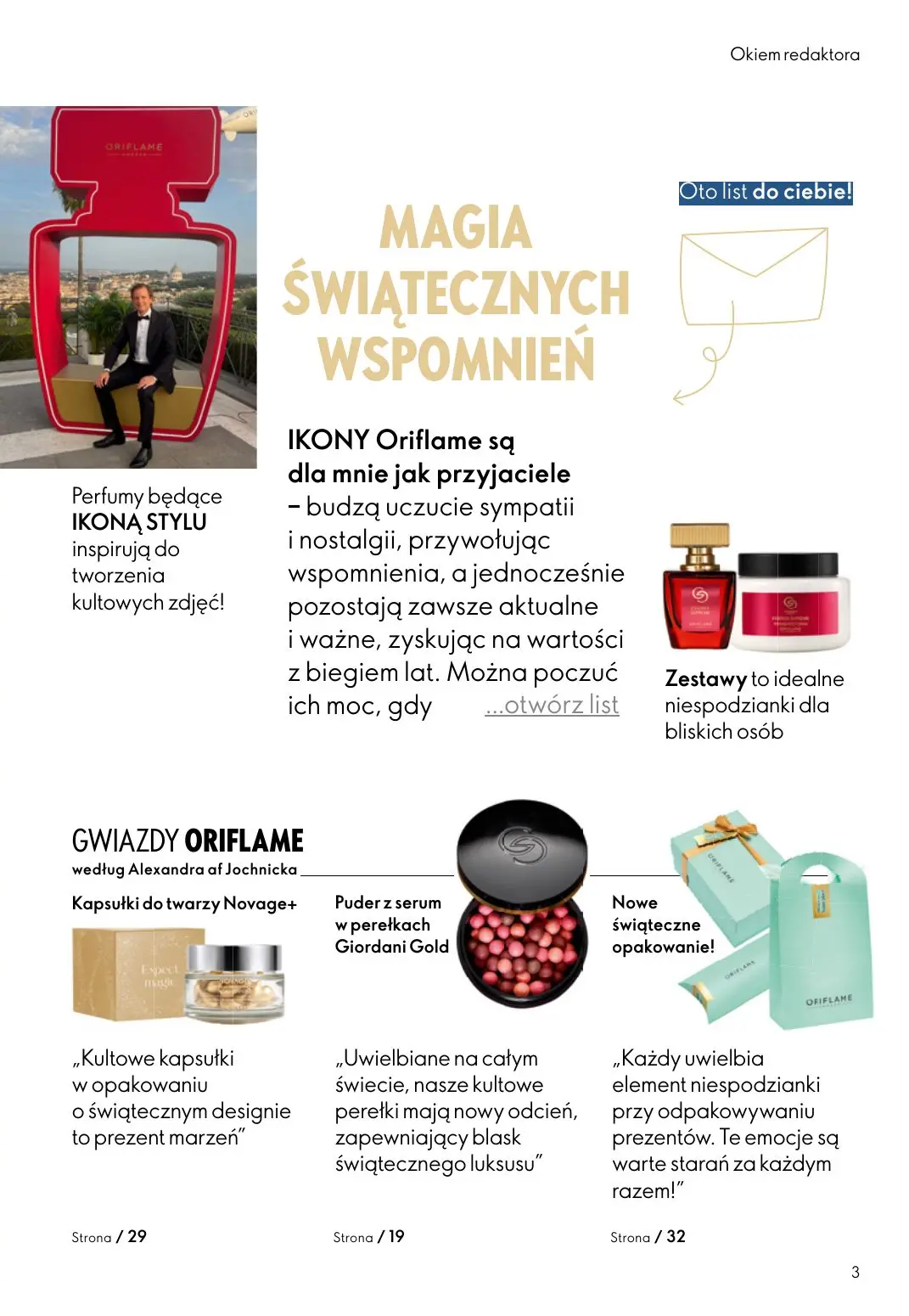 gazetka promocyjna ORIFLAME Blask, piękno, prezenty - Strona 3