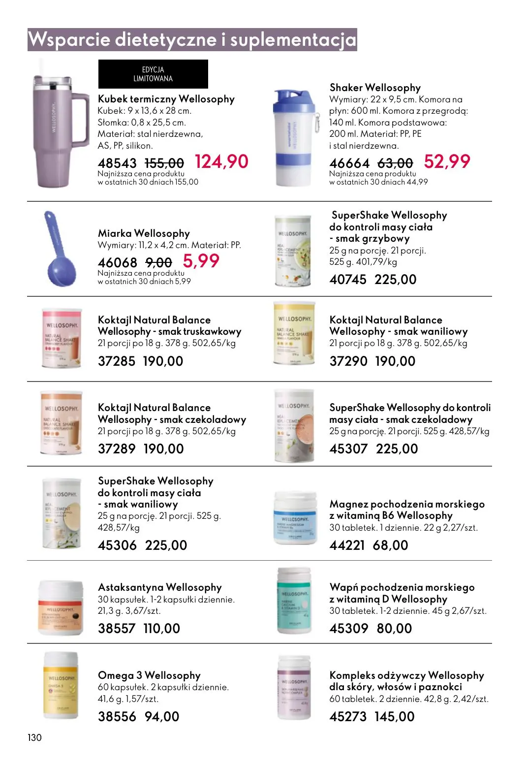 gazetka promocyjna ORIFLAME Blask, piękno, prezenty - Strona 130