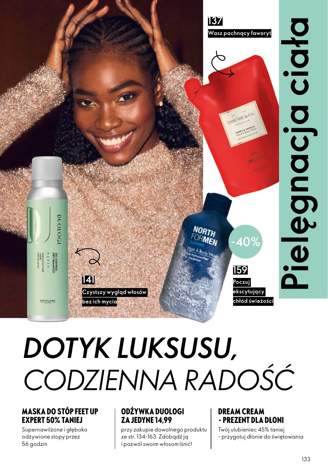 gazetka promocyjna ORIFLAME Blask, piękno, prezenty - Strona 133