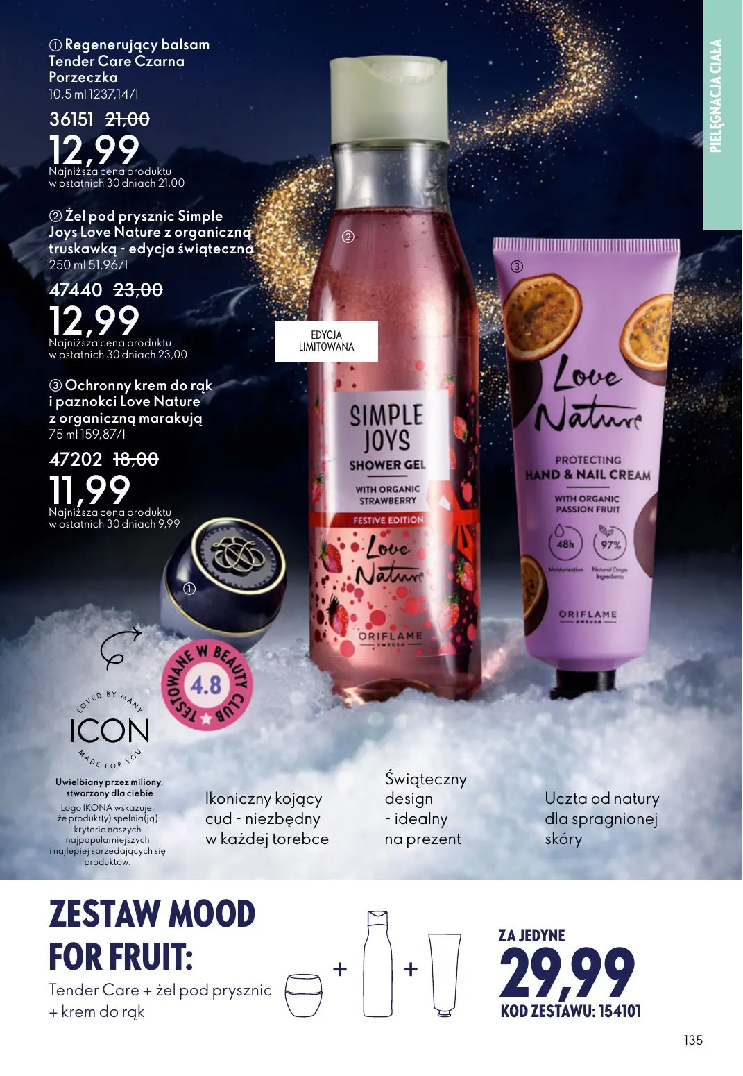 gazetka promocyjna ORIFLAME Blask, piękno, prezenty - Strona 135