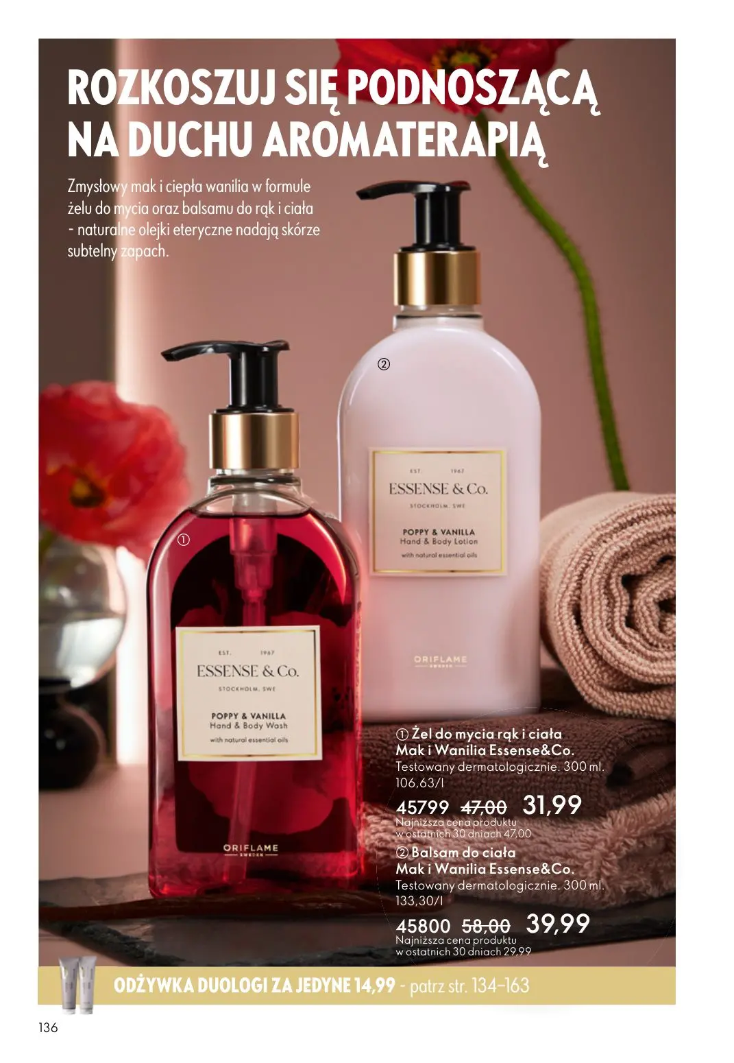 gazetka promocyjna ORIFLAME Blask, piękno, prezenty - Strona 136