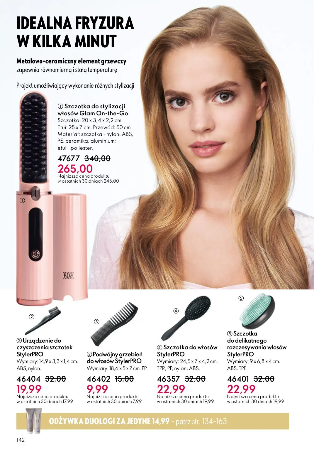 gazetka promocyjna ORIFLAME Blask, piękno, prezenty - Strona 142