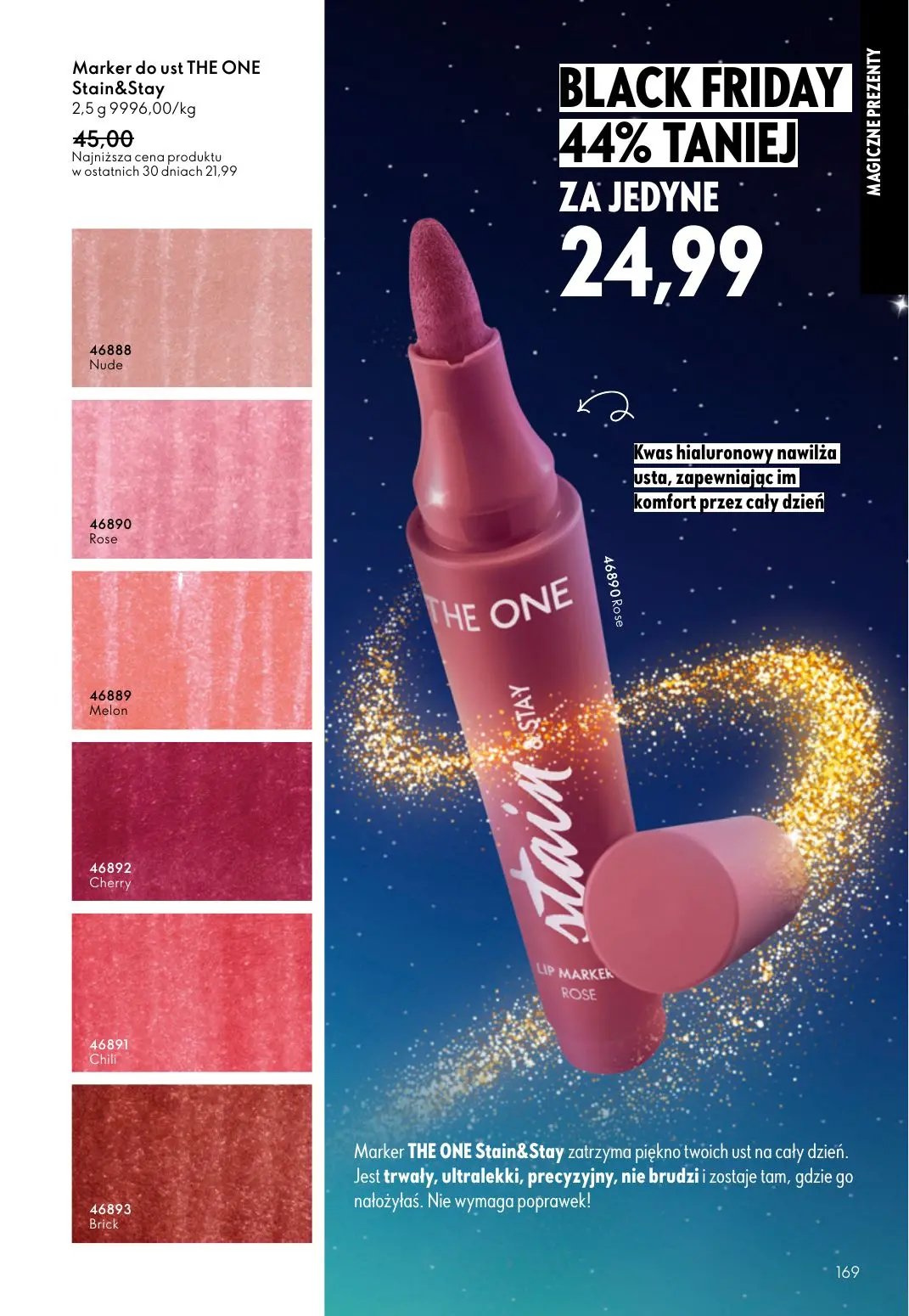 gazetka promocyjna ORIFLAME Blask, piękno, prezenty - Strona 169