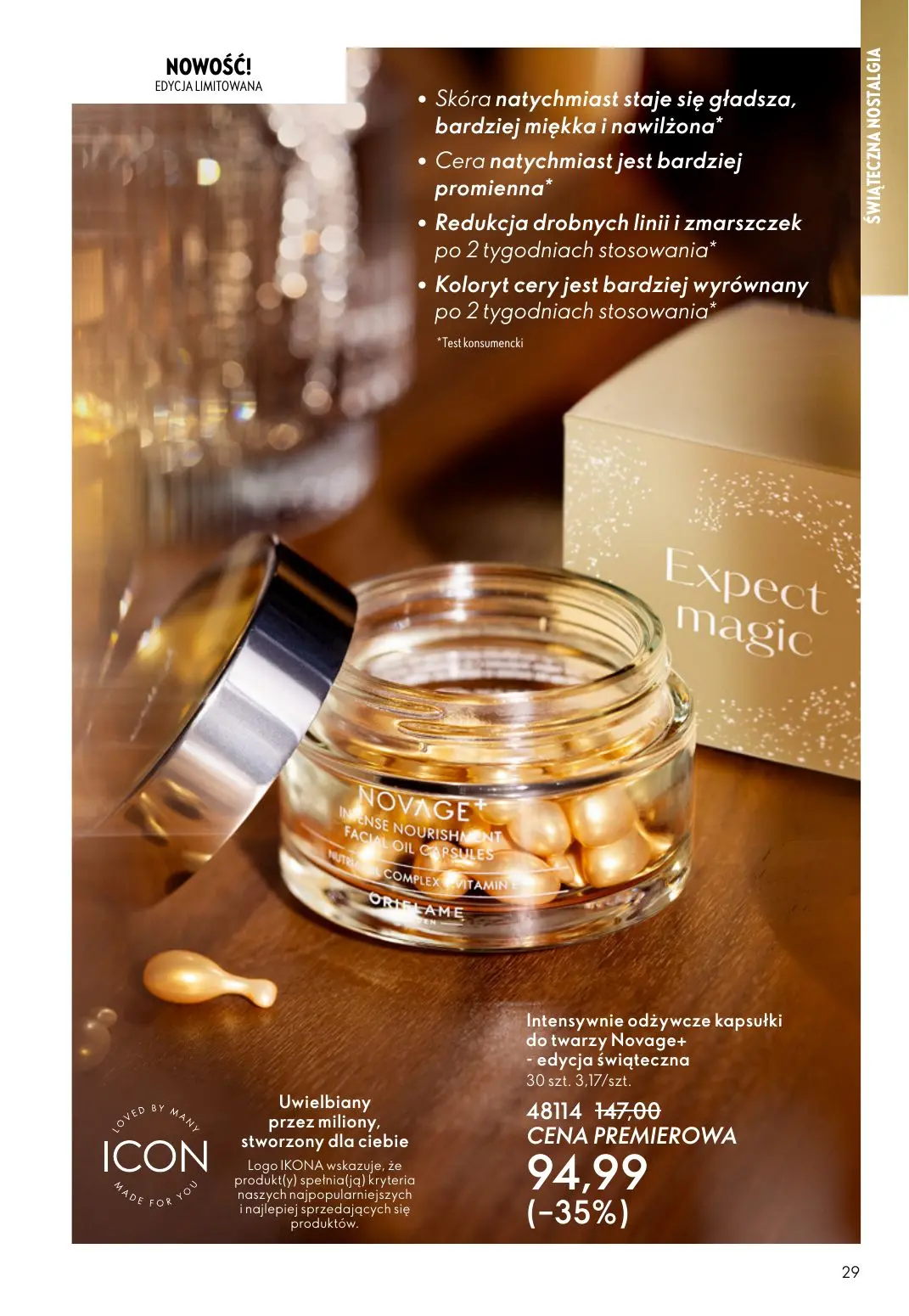 gazetka promocyjna ORIFLAME Blask, piękno, prezenty - Strona 29