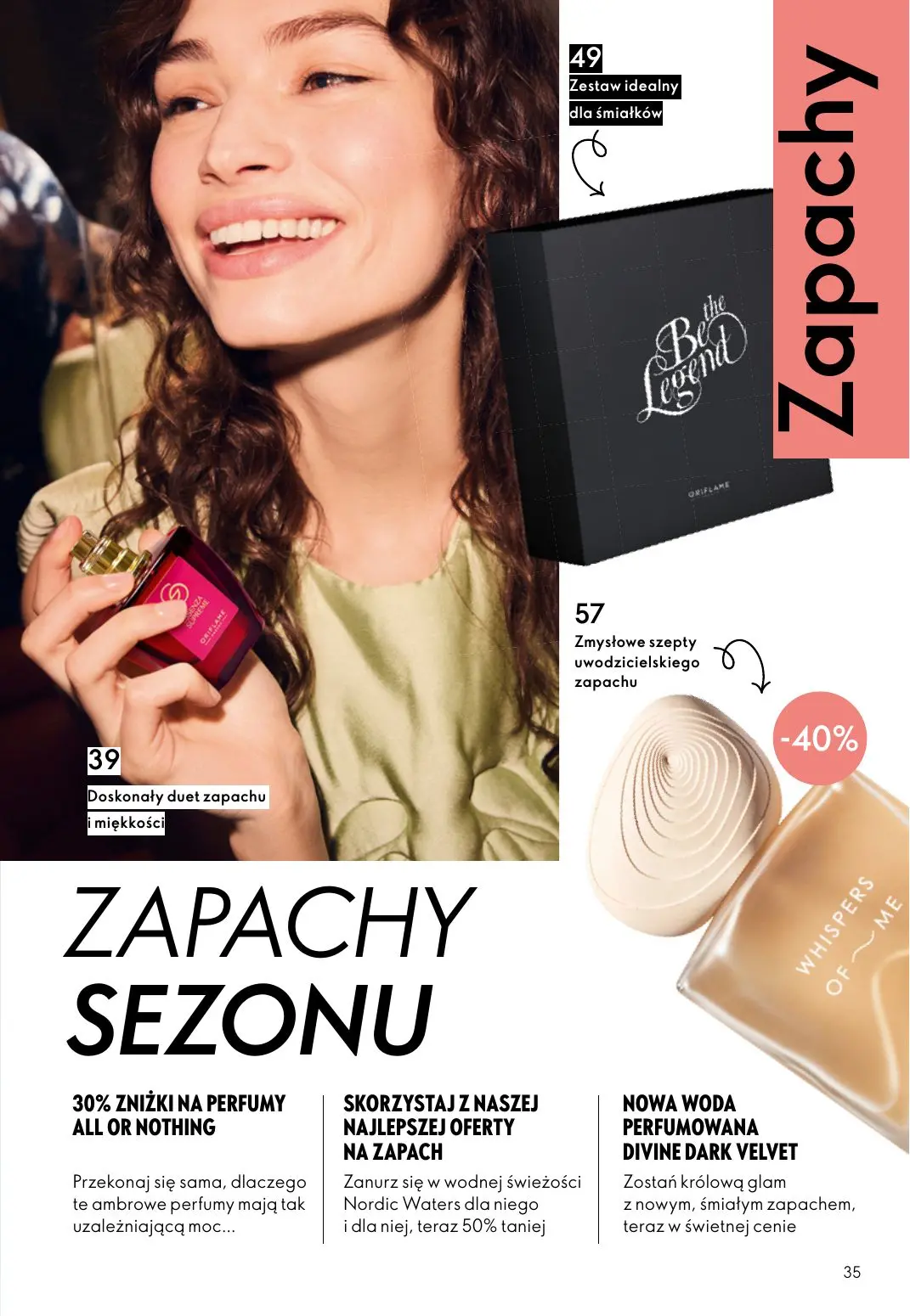 gazetka promocyjna ORIFLAME Blask, piękno, prezenty - Strona 35