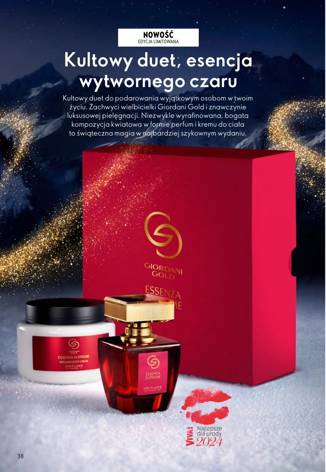 gazetka promocyjna ORIFLAME Blask, piękno, prezenty - Strona 38