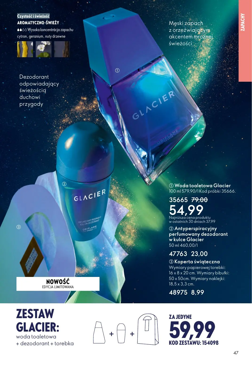 gazetka promocyjna ORIFLAME Blask, piękno, prezenty - Strona 47