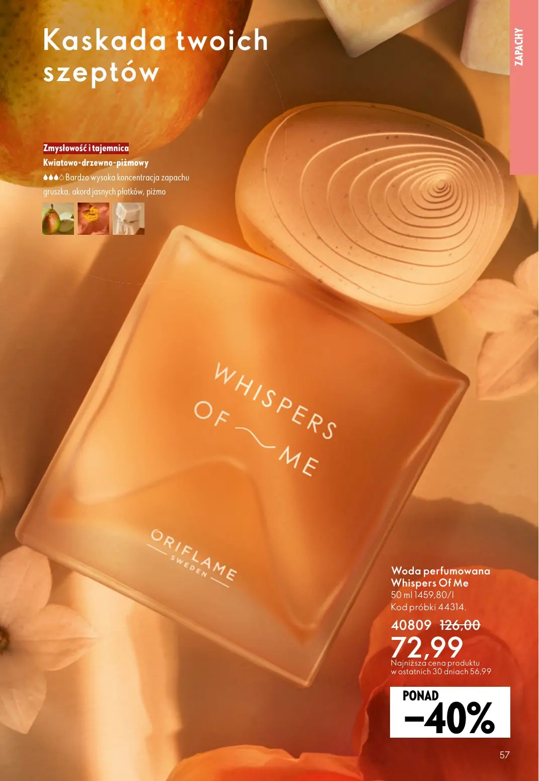 gazetka promocyjna ORIFLAME Blask, piękno, prezenty - Strona 57