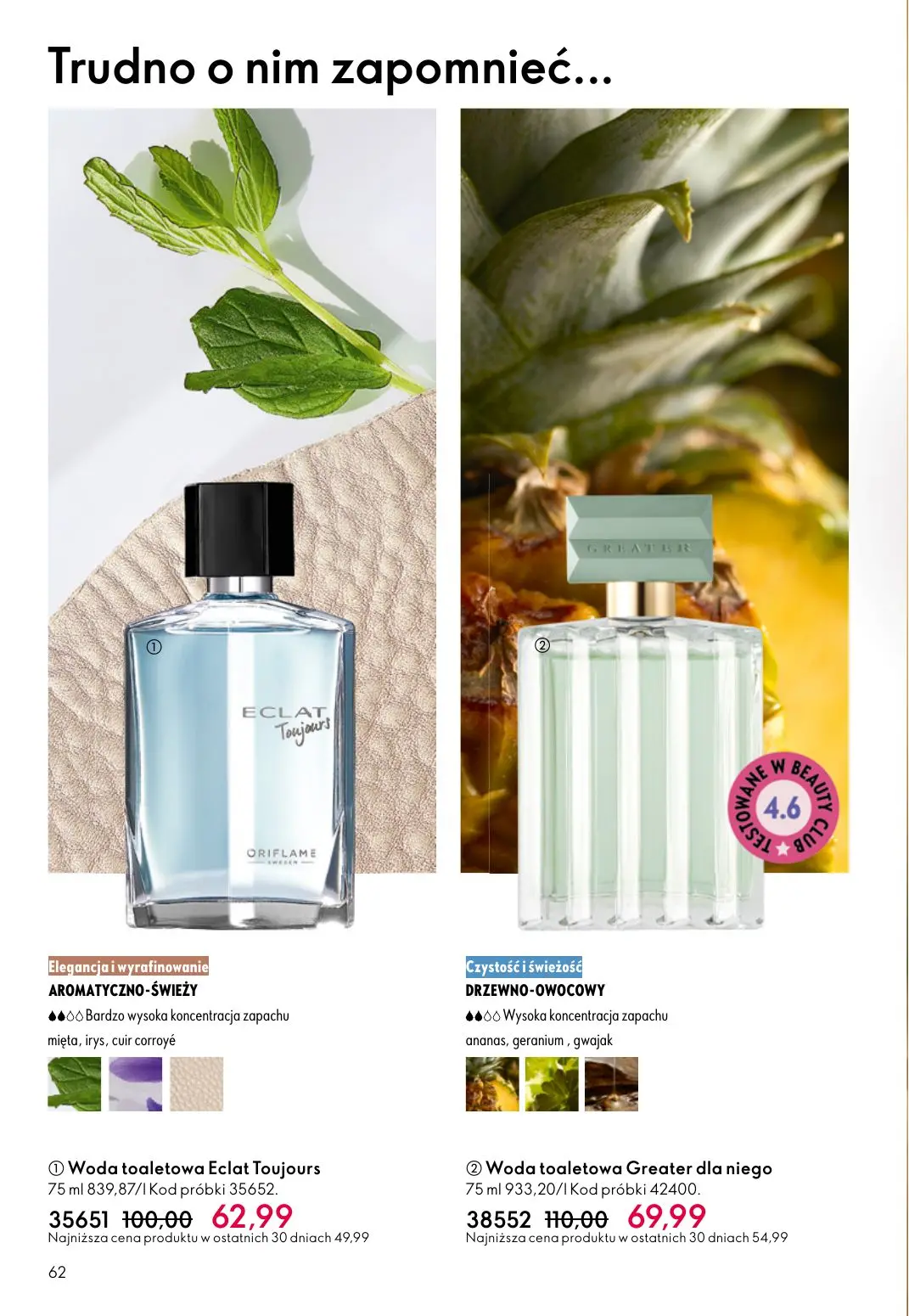 gazetka promocyjna ORIFLAME Blask, piękno, prezenty - Strona 62