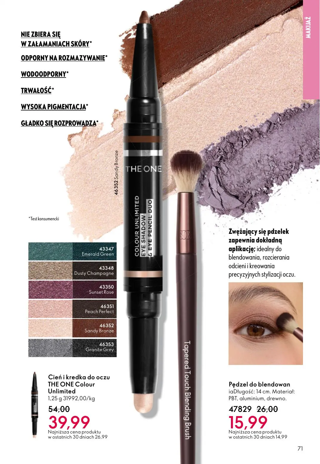 gazetka promocyjna ORIFLAME Blask, piękno, prezenty - Strona 71