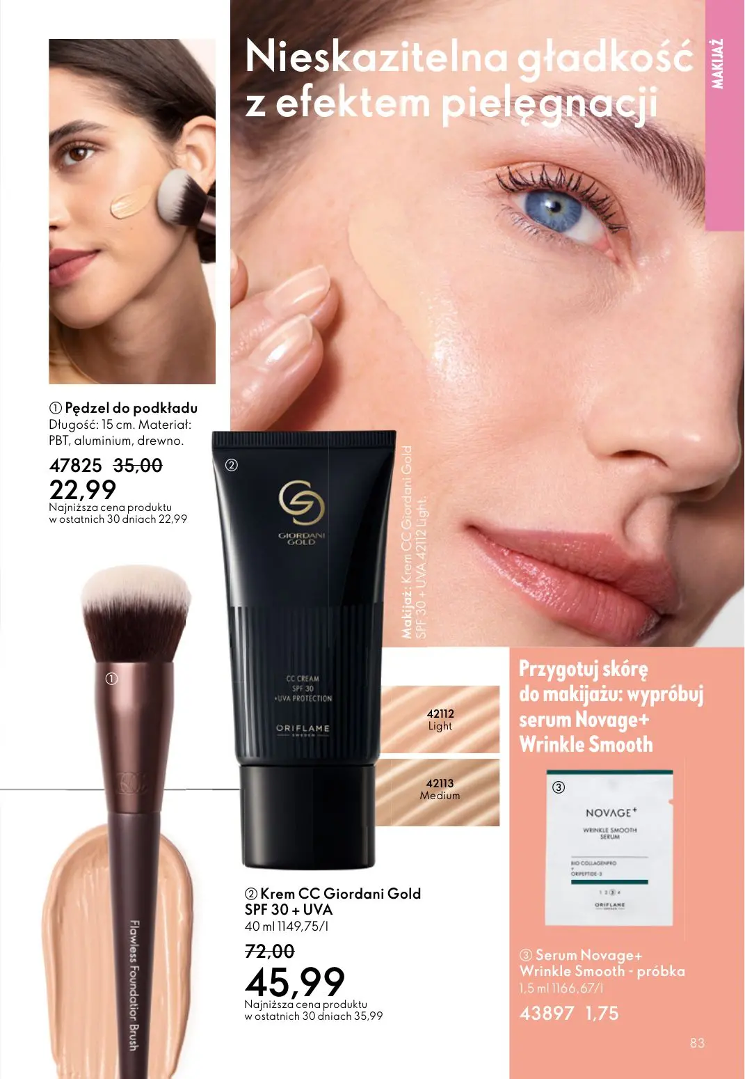 gazetka promocyjna ORIFLAME Blask, piękno, prezenty - Strona 83