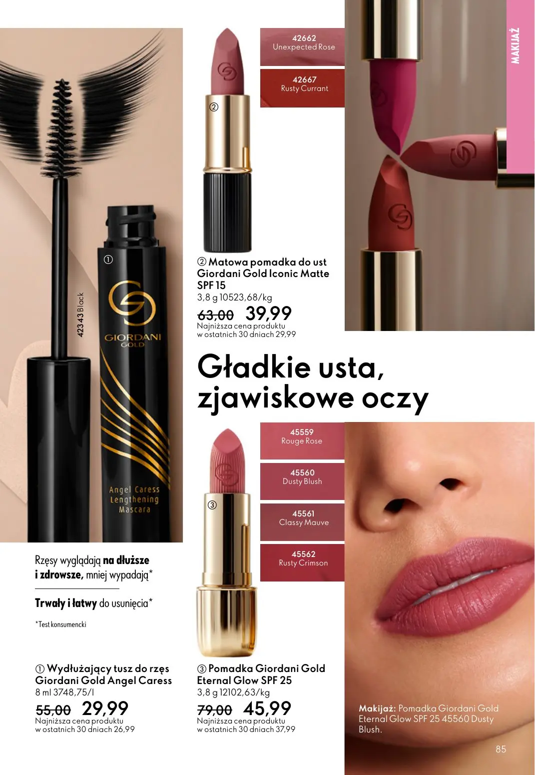 gazetka promocyjna ORIFLAME Blask, piękno, prezenty - Strona 85
