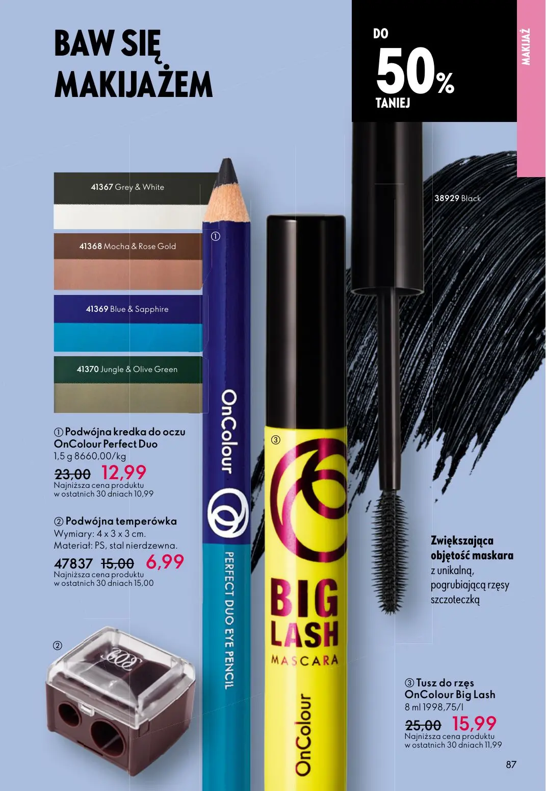 gazetka promocyjna ORIFLAME Blask, piękno, prezenty - Strona 87