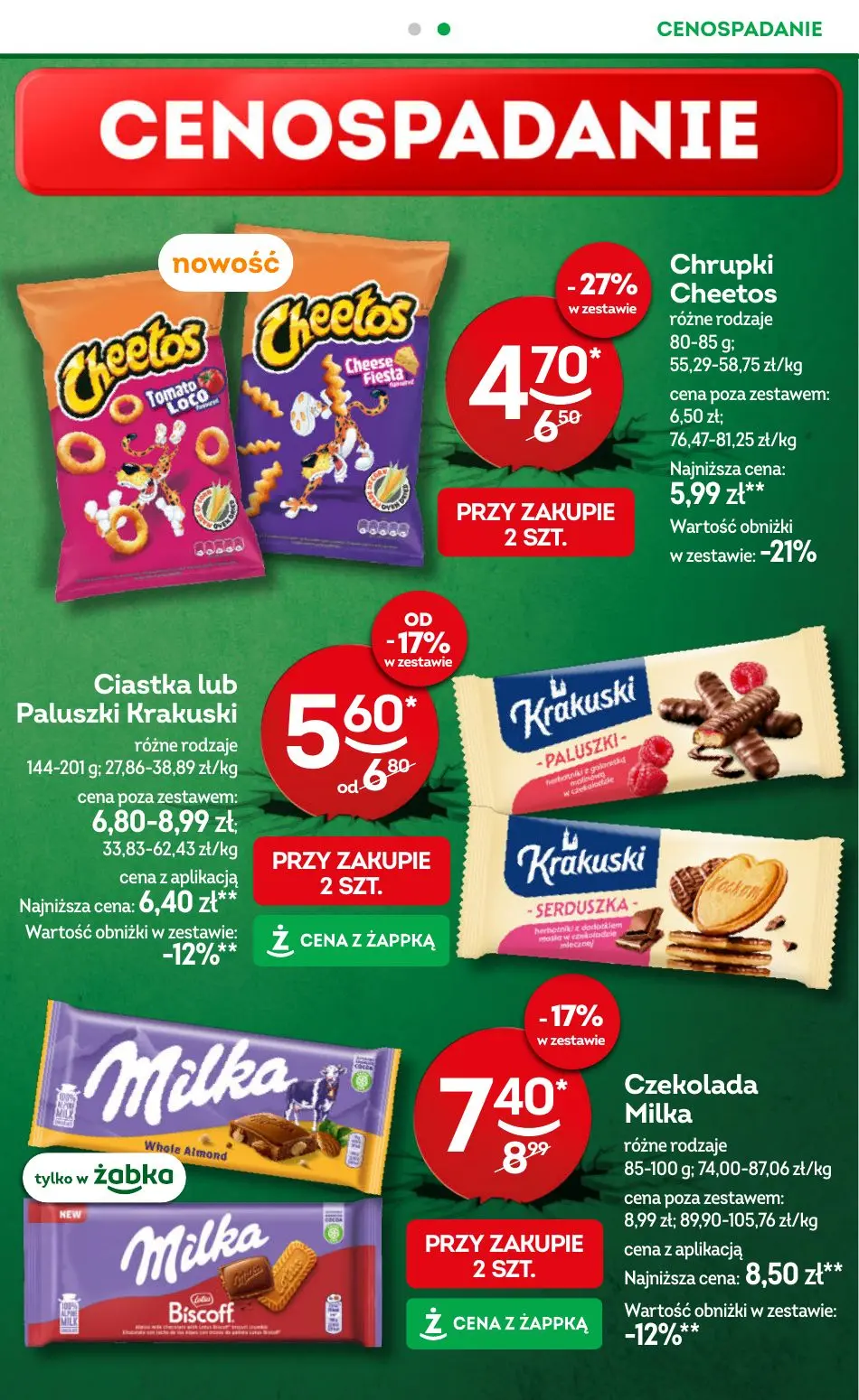 gazetka promocyjna Żabka Łap giga Foodziki - Strona 7