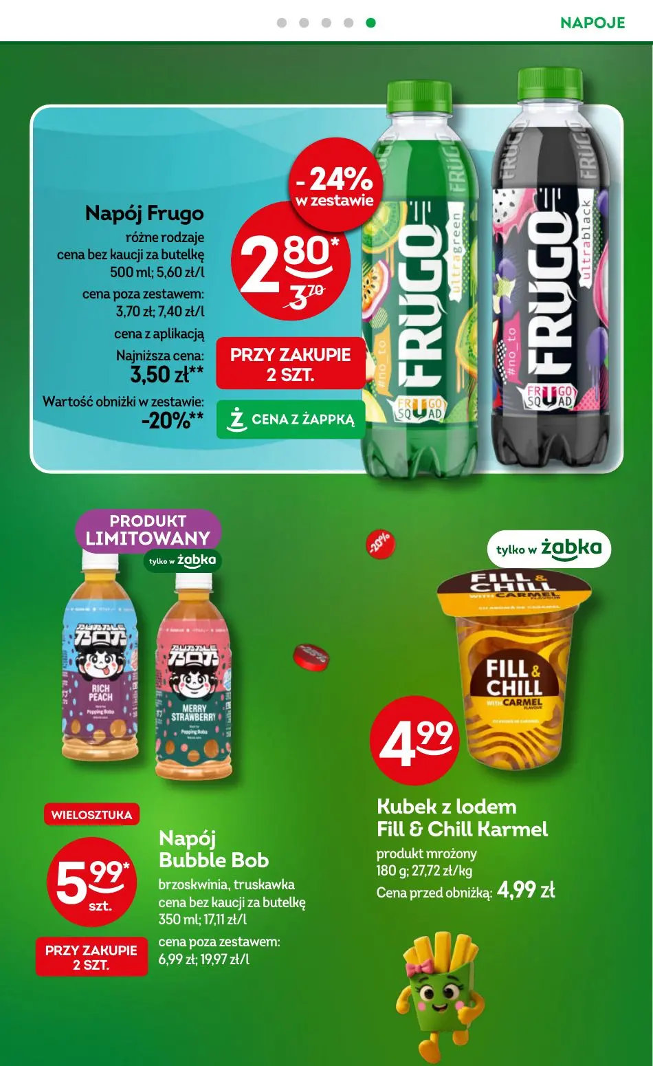 gazetka promocyjna Żabka Łap giga Foodziki - Strona 16