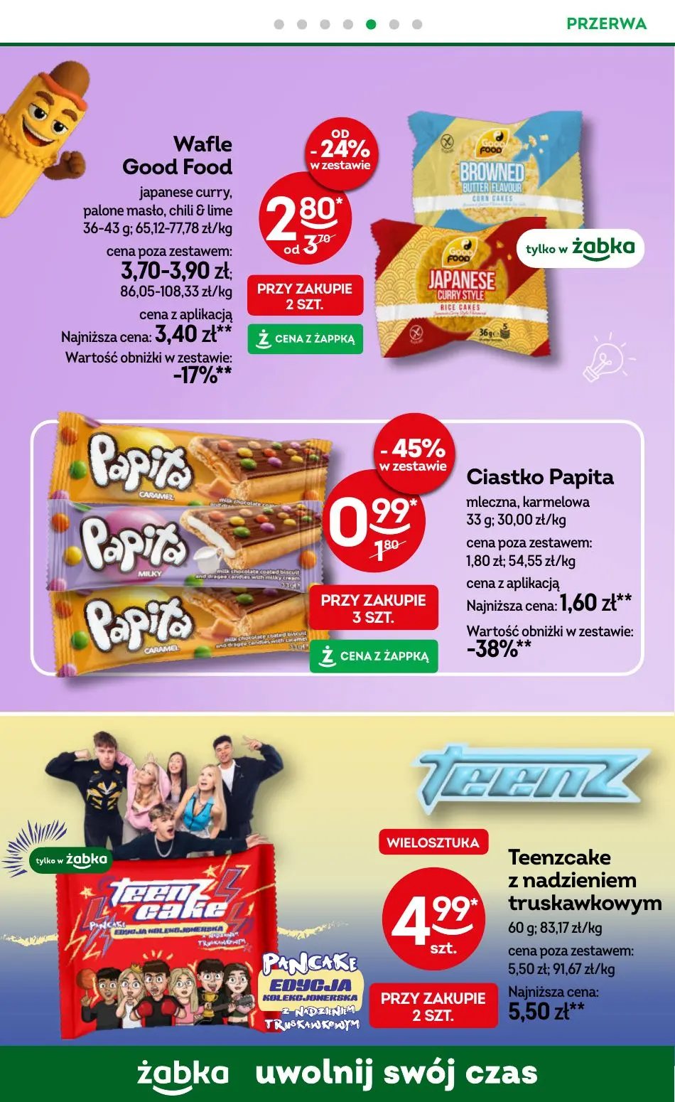 gazetka promocyjna Żabka Łap giga Foodziki - Strona 52