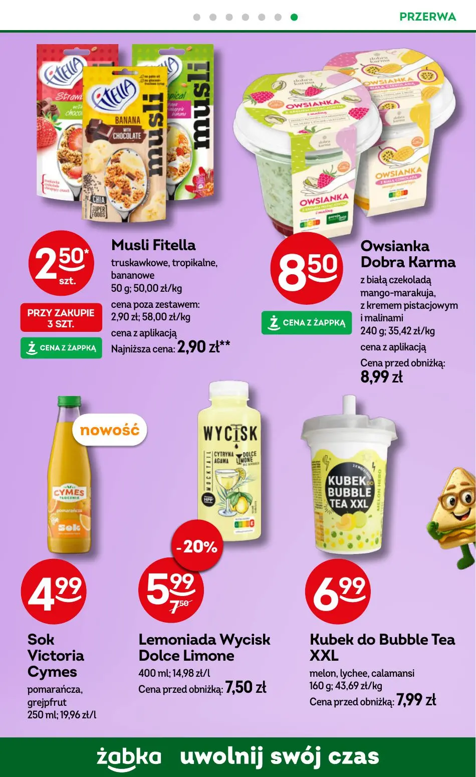 gazetka promocyjna Żabka Łap giga Foodziki - Strona 54