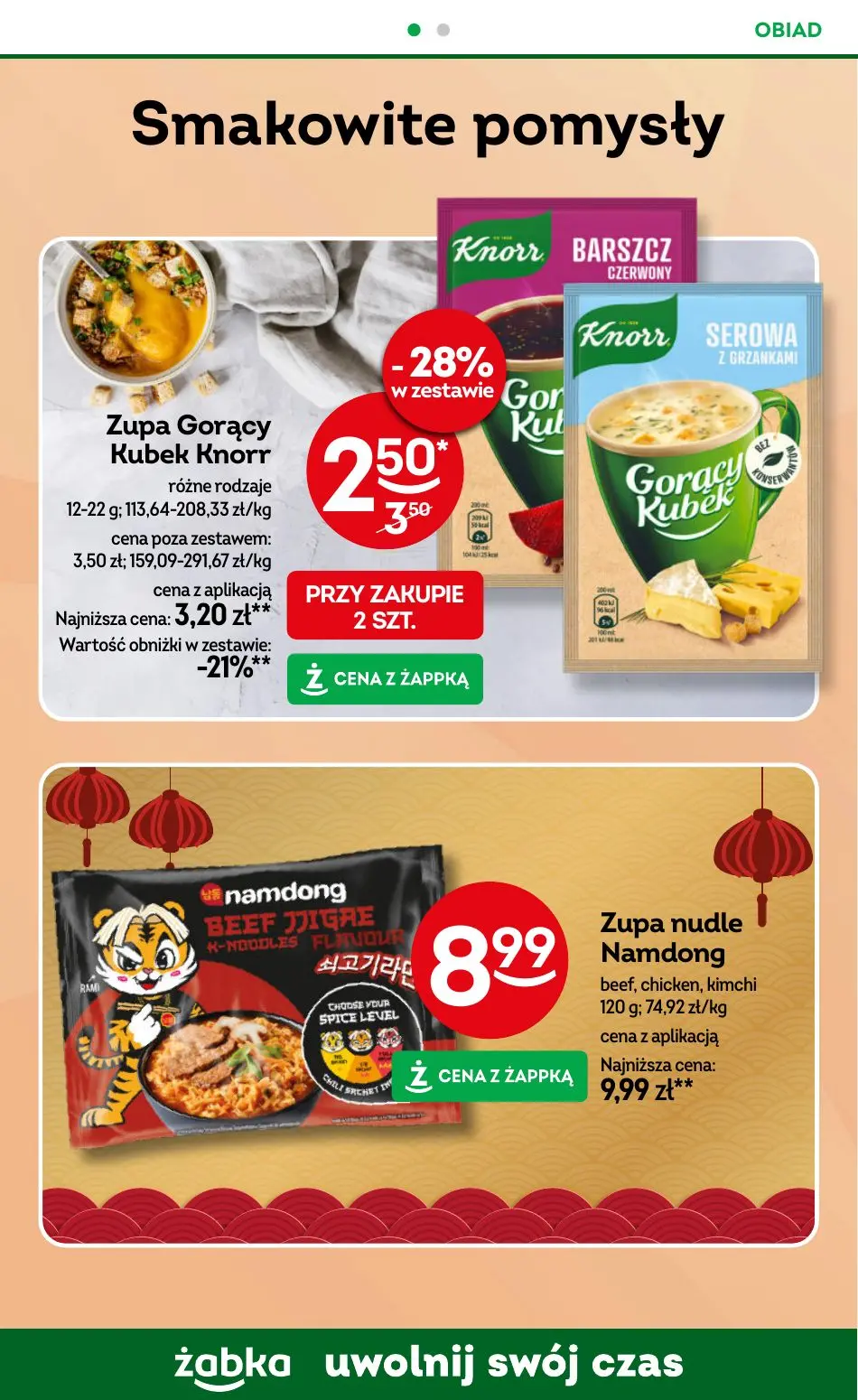 gazetka promocyjna Żabka Łap giga Foodziki - Strona 62